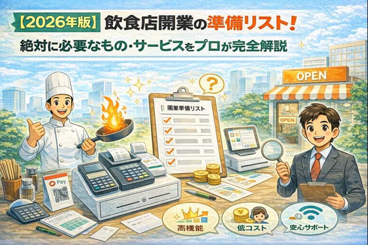 2026年版】飲食店開業の準備リスト！絶対に必要なもの・サービスをプロ