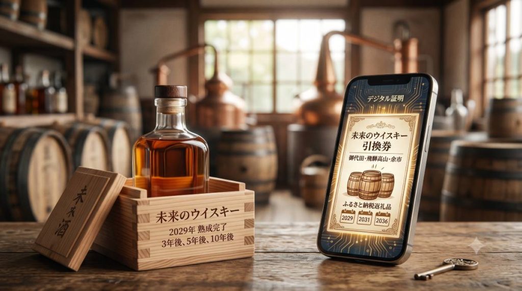 【年収目安あり】ふるさと納税で3〜10年後のクラフトウイスキーを確保！御代田・飛騨高山・余市の限定返礼品とは？